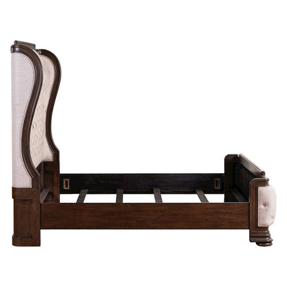 Provence Park King Shelter Bed Frame - Chateau Brown