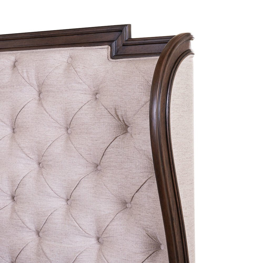Provence Park King Shelter Bed Frame - Chateau Brown