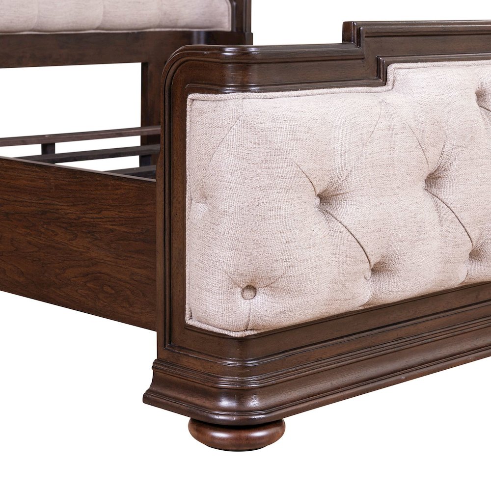 Provence Park King Shelter Bed Frame - Chateau Brown
