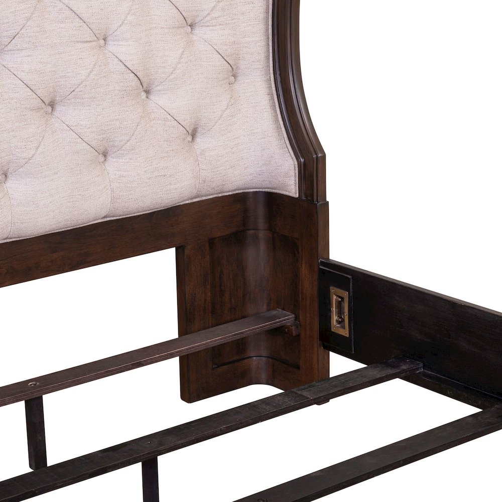 Provence Park Queen Shelter Bed Frame - Chateau Brown