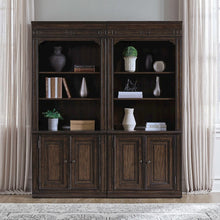 2 Pc Set of Bookcases Home Office Adjustable Shelves Display with Storage