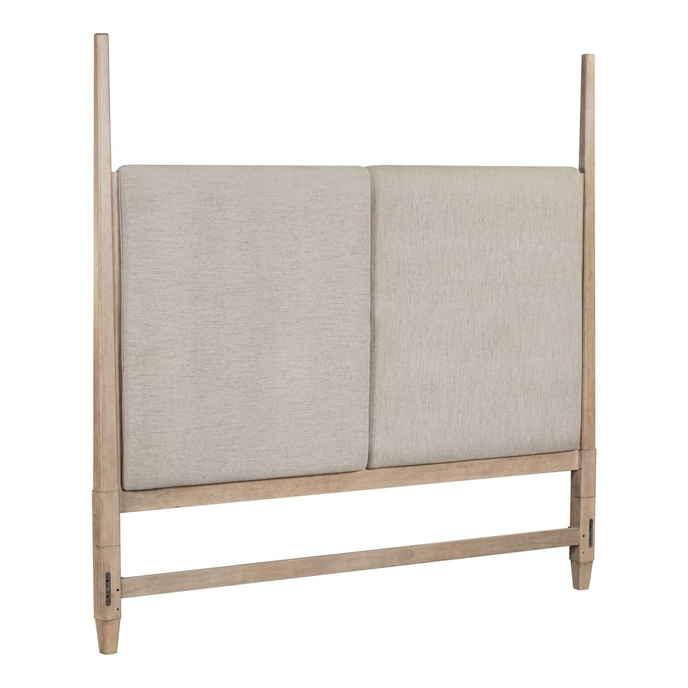 Proximity Place Queen Upholstered Poster Bed Headboard - Barley Buff