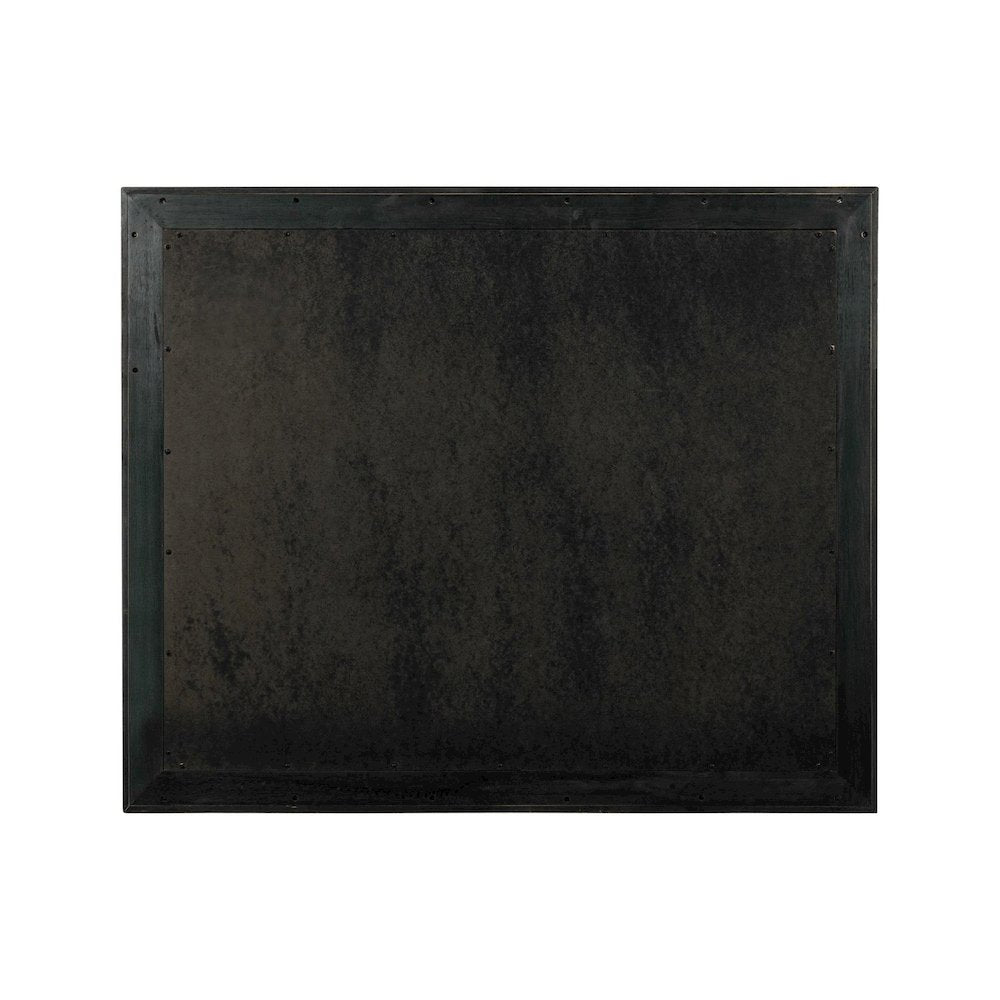 Proximity Place Landscape Square Mirror - Barley Buff Birch Wood Frame