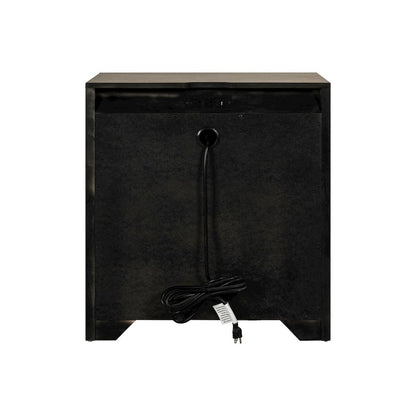 Proximity Place Bedroom Nightstand with AC USB Charging Station - Barley Buff