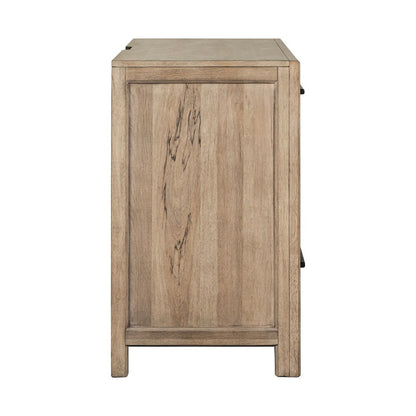 Proximity Place Bedside Chest with AC USB Charging Station - Barley Buff