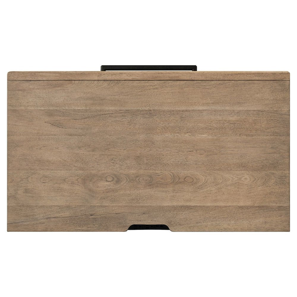 Proximity Place Bedside Chest with AC USB Charging Station - Barley Buff