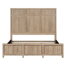 Proximity Place California King Panel Bed - Barley Buff Birch Wood
