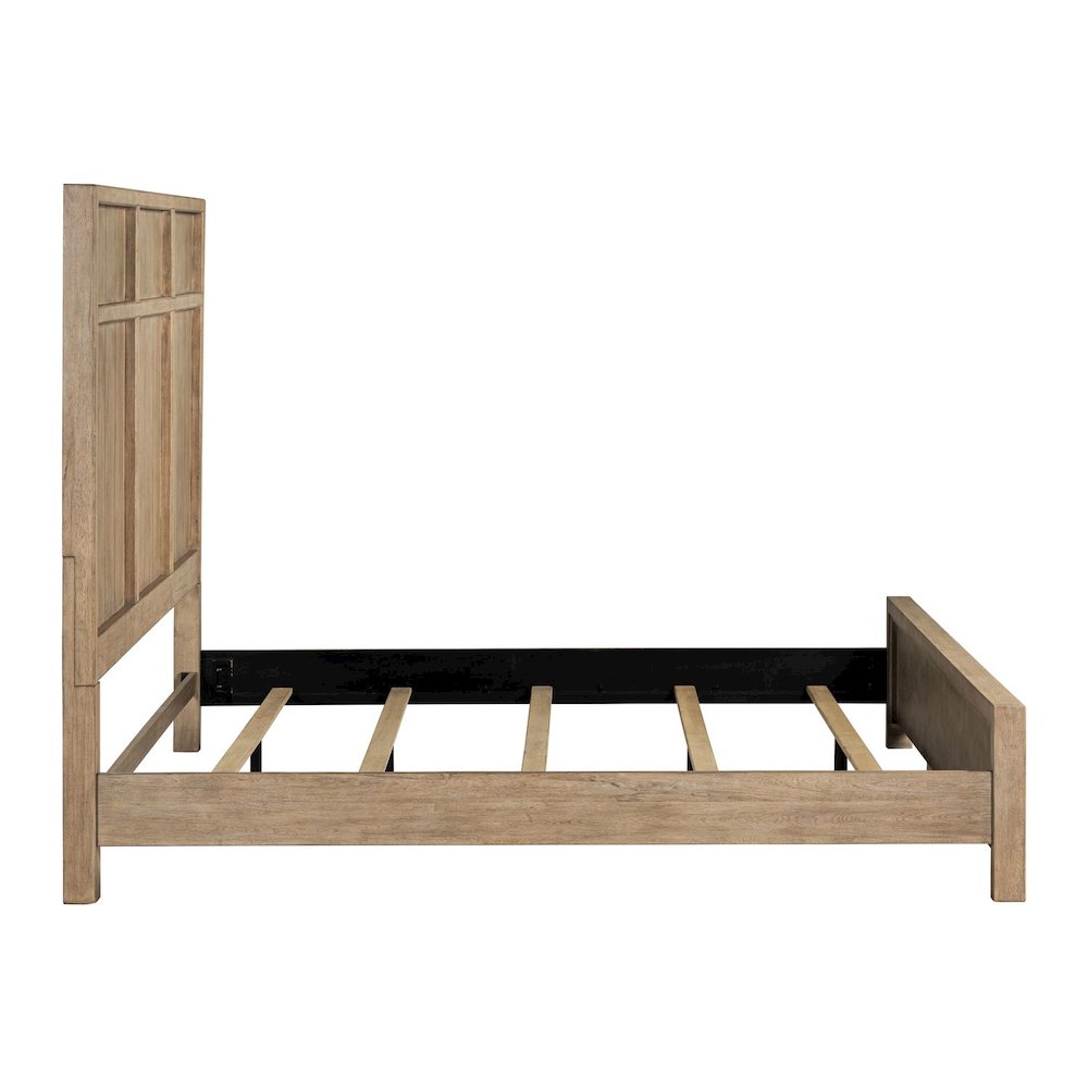 Proximity Place California King Panel Bed - Barley Buff Birch Wood
