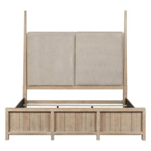 Proximity Place California King Poster Bed - Barley Buff Birch Wood