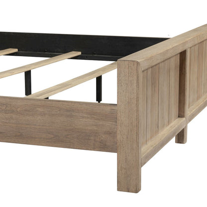 Proximity Place California King Poster Bed - Barley Buff Birch Wood