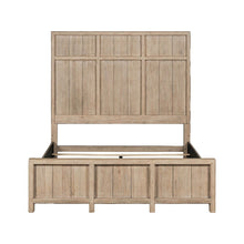 Proximity Place Queen Panel Bed - Barley Buff Birch Wood