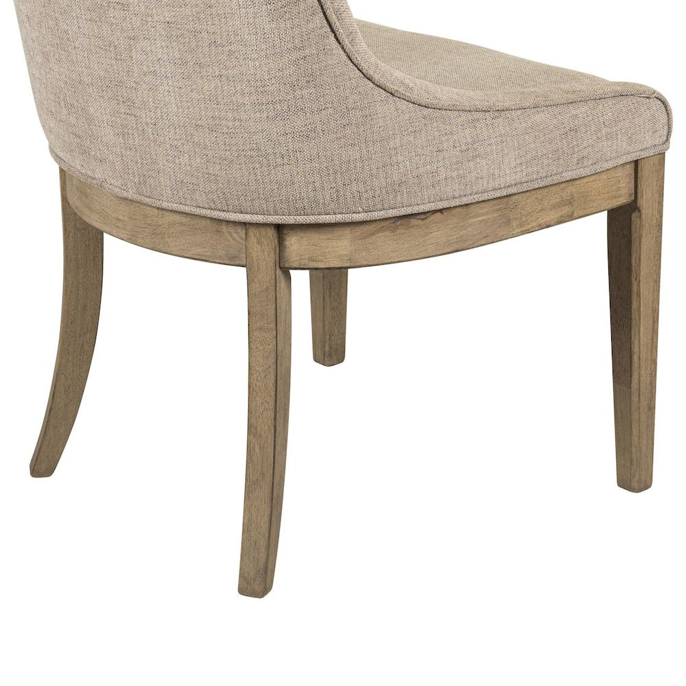 Proximity Place Fully Upholstered Side Chair - Barley Buff