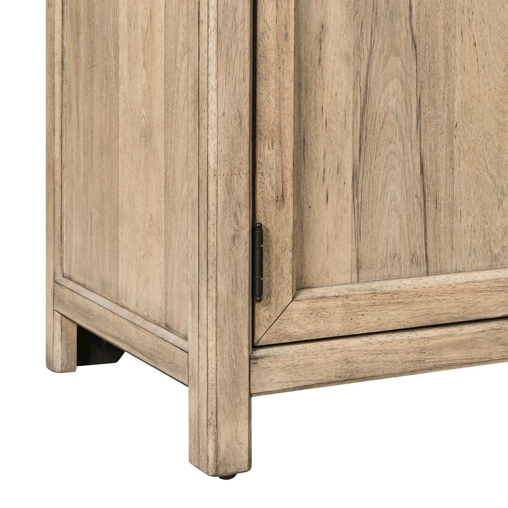 Proximity Place Buffet Cabinet - Removable Felt Silerware Tray, Storage & Glass