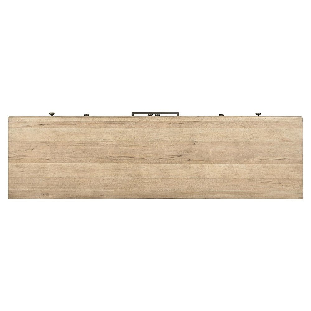 Proximity Place Buffet Cabinet - Removable Felt Silerware Tray, Storage & Glass