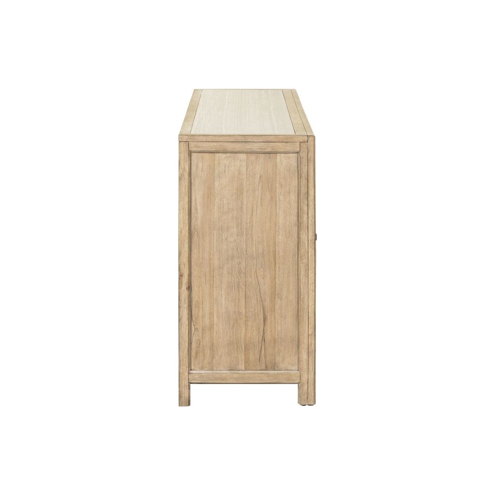 Proximity Place Accent Buffet Cabinet - Removable Felt Silerware Tray, Storage