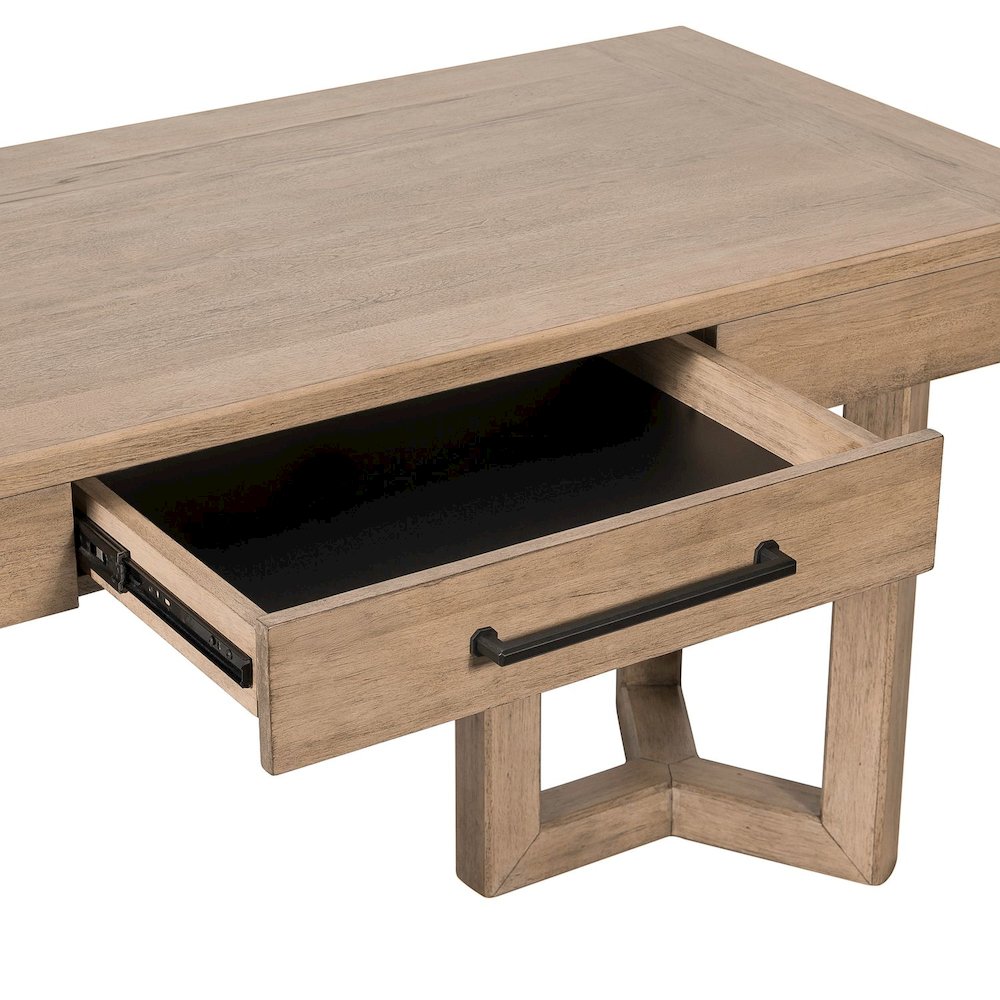 Stylish Writing Desk with Geometric Leg Design Home Office