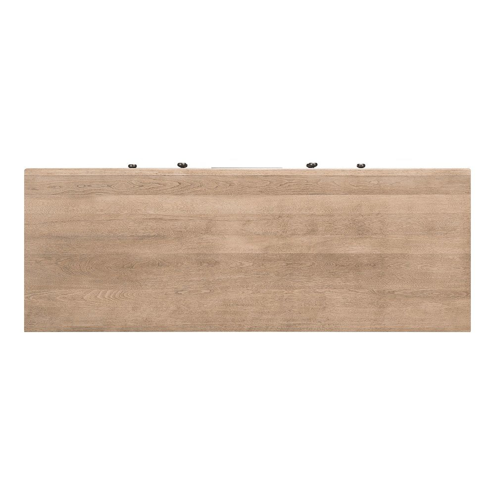 Credenza with File Drawer Adjustable Shelves Home Office Storage
