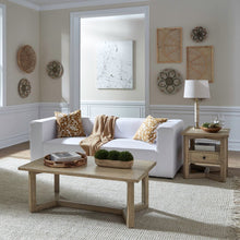 3 Pc Living Room Set - Cocktail Table, End Table Center Trestle - Birch Wood