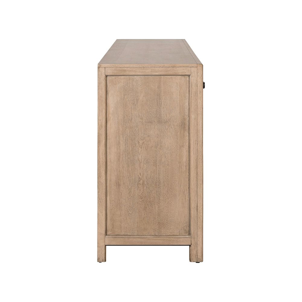 Proximity Place 82 Inch TV Console for Living Room  - Barley Buff