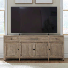 Proximity Place 82 Inch TV Console for Living Room  - Barley Buff