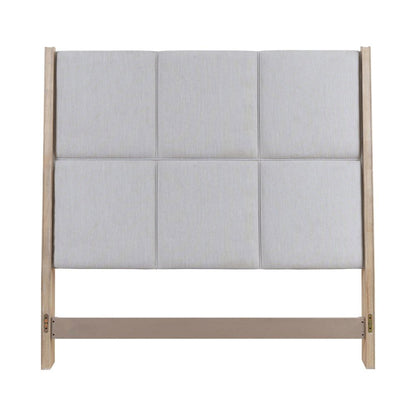 Brentwood Queen Upholstered Panel Bed Headboard - Sandstone