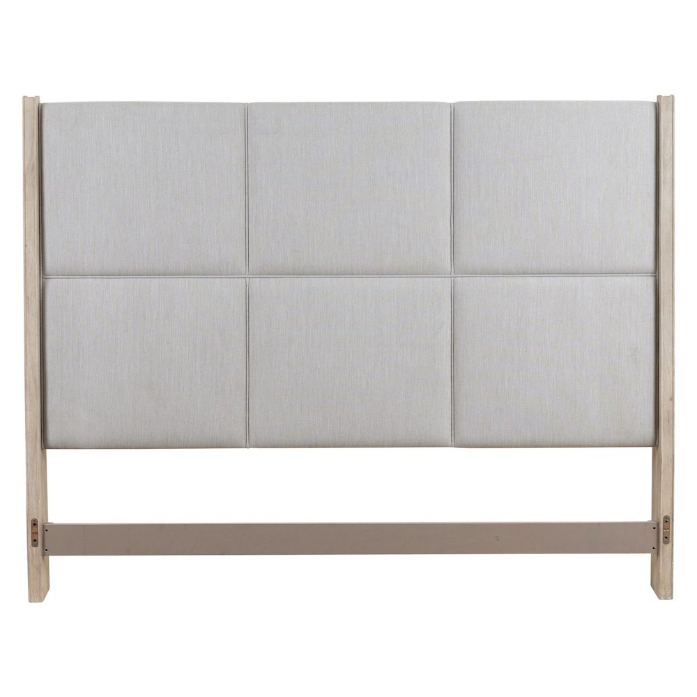 Brentwood King Upholstered Panel Bed Headboard - Sandstone