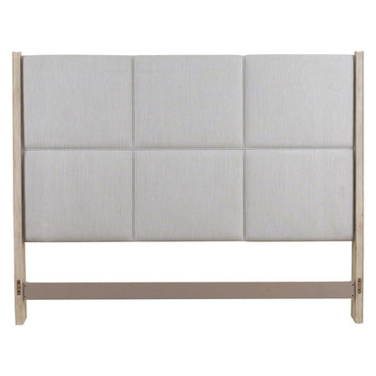 Brentwood King Upholstered Panel Bed Headboard - Sandstone
