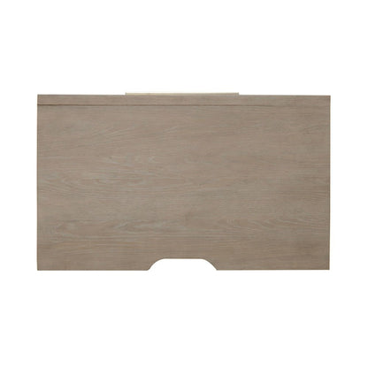 Brentwood 3 Drawer Bedroom Nightstand with AC USB Charging Station - Sandstone