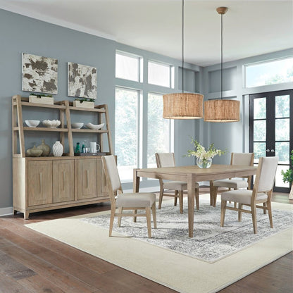Brentwood 5 Piece Rectangular Table Set - Sandstone