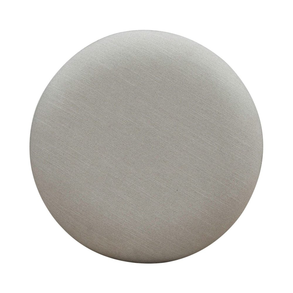 Brentwood Upholstered Swivel Console Stool  - Sandstone