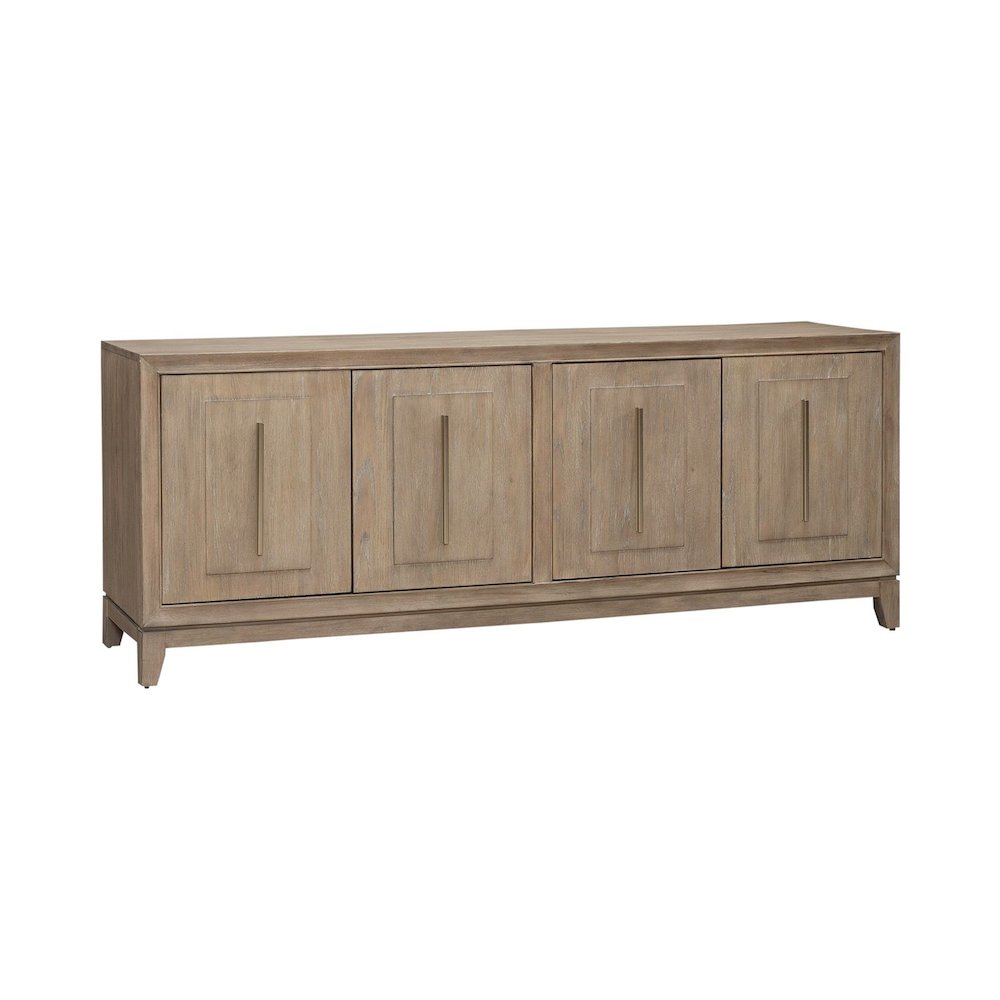 Brentwood 78 Inch TV Console for Living Room  - Sandstone