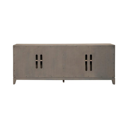 Brentwood 78 Inch TV Console for Living Room  - Sandstone