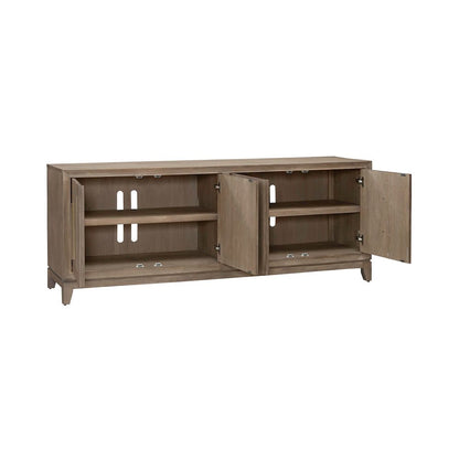 Brentwood 78 Inch TV Console for Living Room  - Sandstone