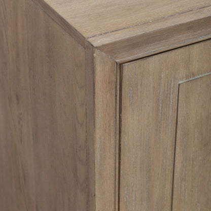 Brentwood 78 Inch TV Console for Living Room  - Sandstone