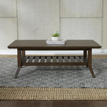 Ventura Blvd Rectangular Cocktail Table in Bronze Spice