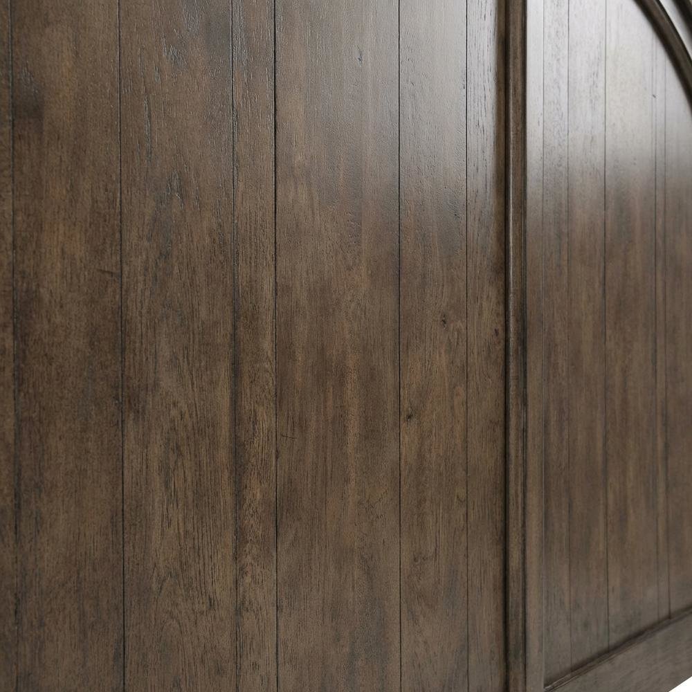 Cherry King Poster Bed Headboard Wood Construction Traditional Style
