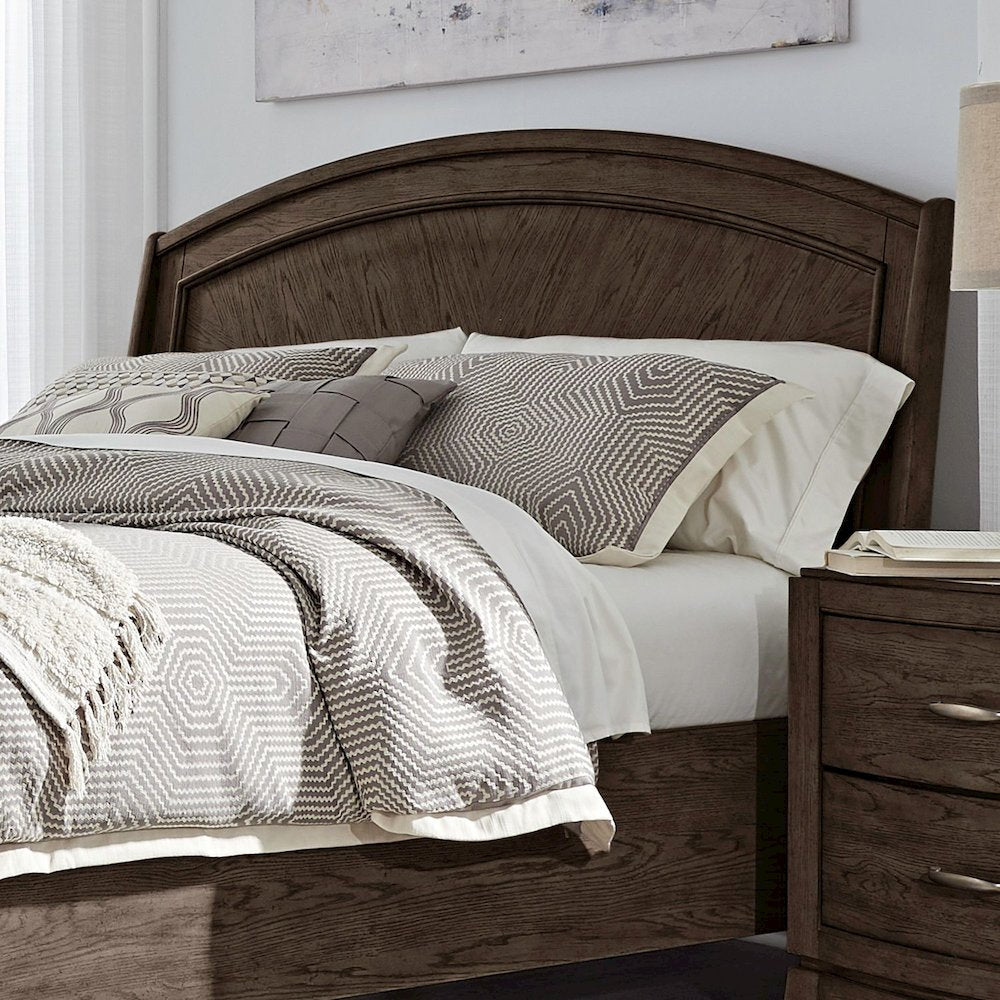 Avalon King Panel Bed Headboard - Coffee Bean
