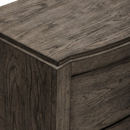 Avalon Bedroom Nightstand with AC USB Charging Station - Coffee Bean