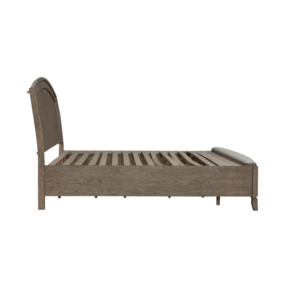 Avalon King Panel Storage Bed Frame with Footboard Drawer