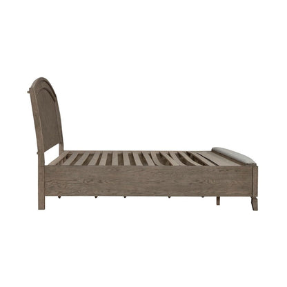 Avalon King Panel Storage Bed Frame with Footboard Drawer