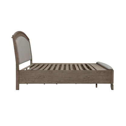 Avalon King Upholstered Storage Bed Frame with Footboard Drawer