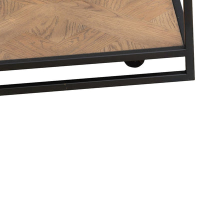 Bedford Cocktail Table for Living Room - Weathered Oak