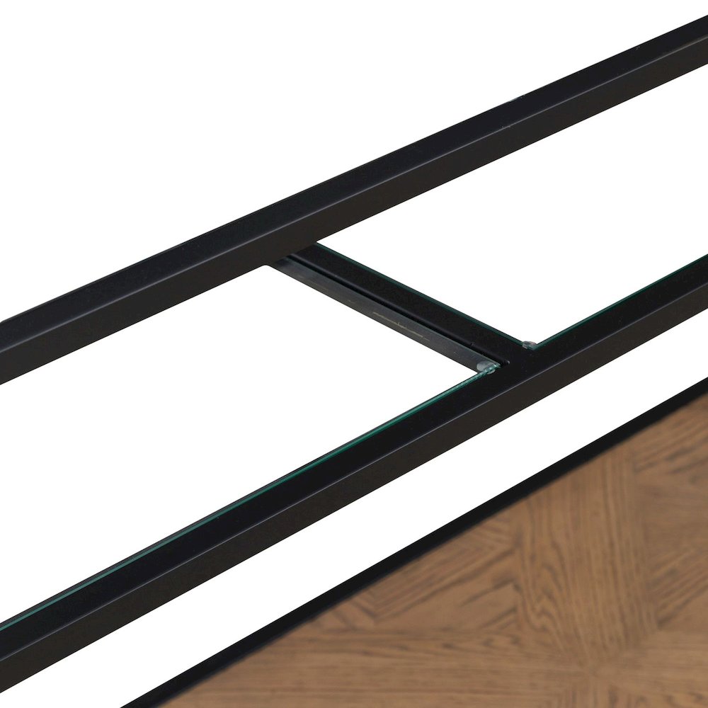 Bedford Sofa Table for Living Room - Weathered Oak
