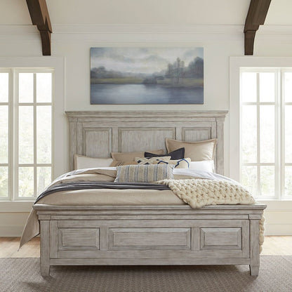 Heartland King Panel Bed, Dresser & Mirror