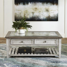 Rectangular Ceiling Tile Cocktail Table