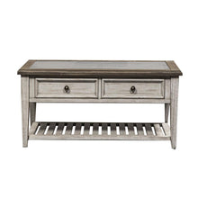 Rectangular Ceiling Tile Cocktail Table
