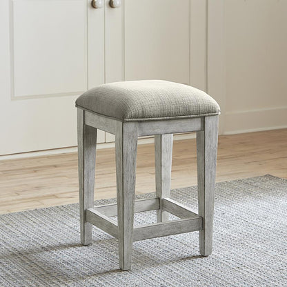 Upholstered Console Stool