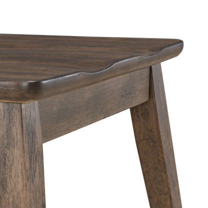 Midland Falls Spindle Back Side Chair (RTA) - Set of 2 - Rustic Brown