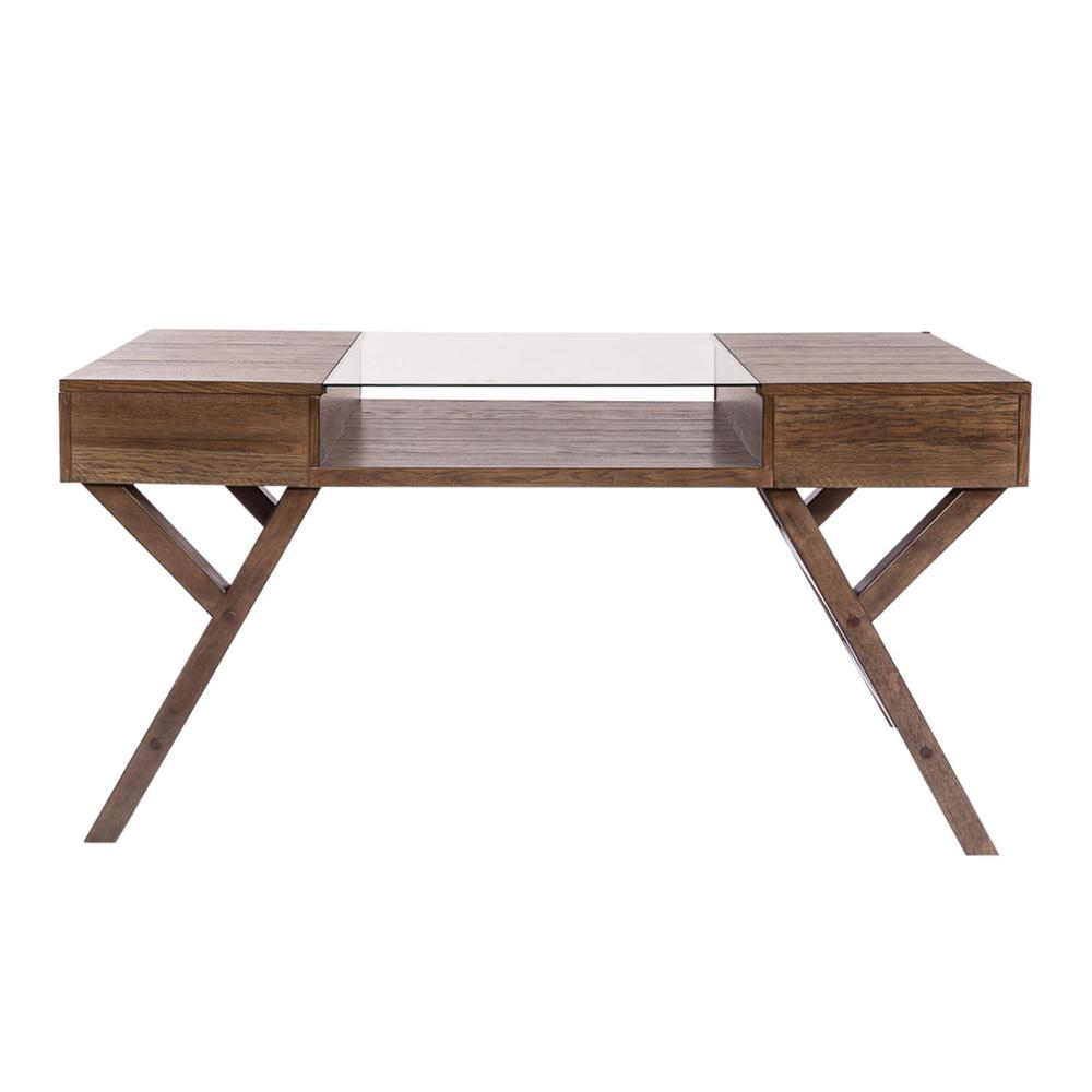 Lennox Writing Desk in Weathered Chestnut