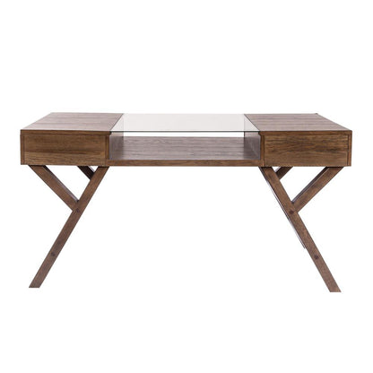 Lennox Writing Desk in Weathered Chestnut
